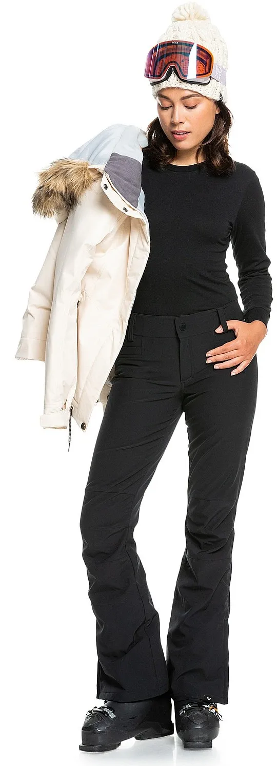 pantalones Roxy Creek - KVJ0/Anthracite - women´s